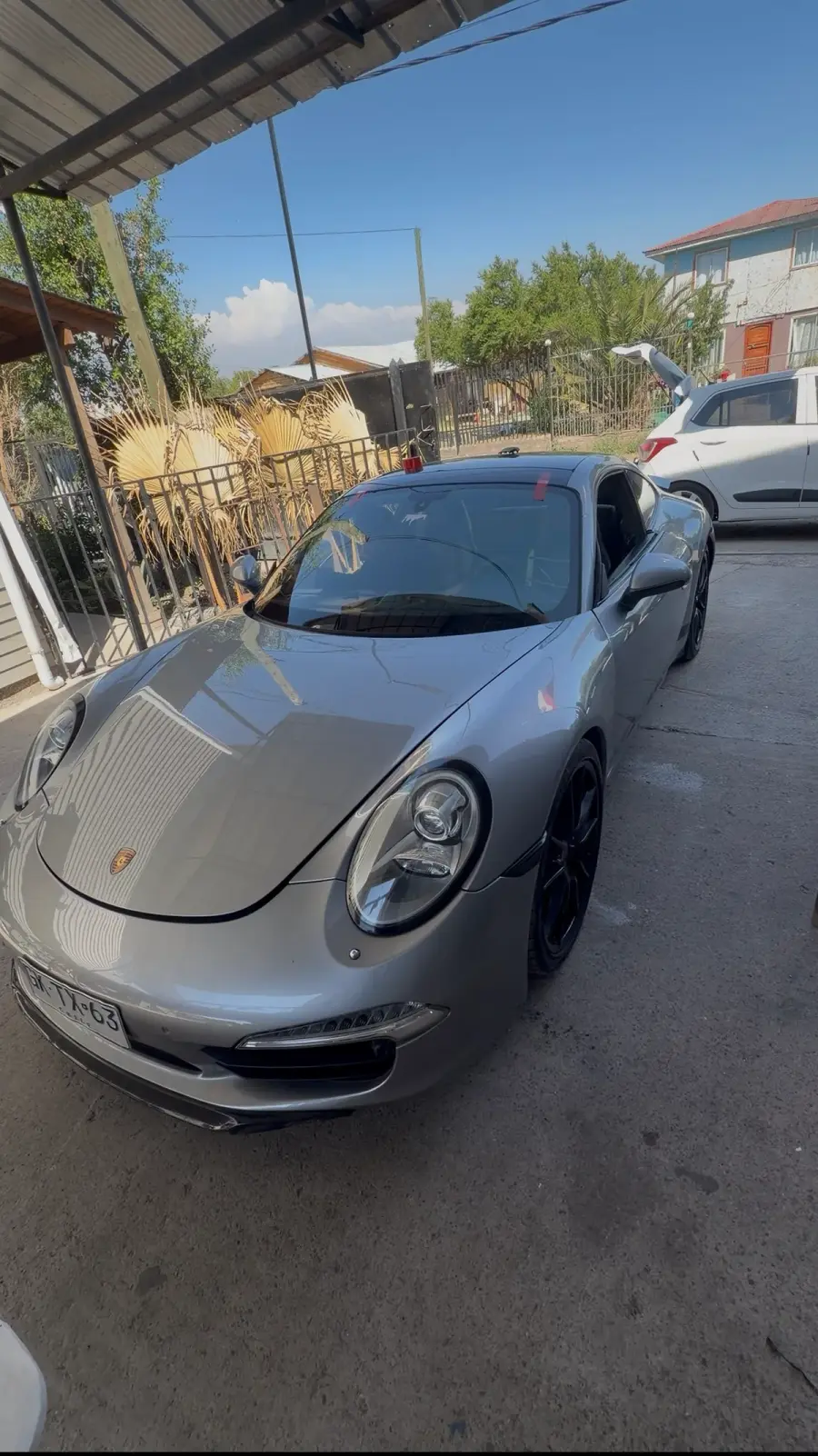 Porsche 911 — después del cambio de vidrio