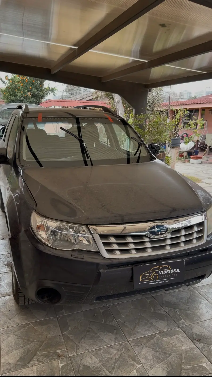 Subaru Forester — después del cambio de vidrio