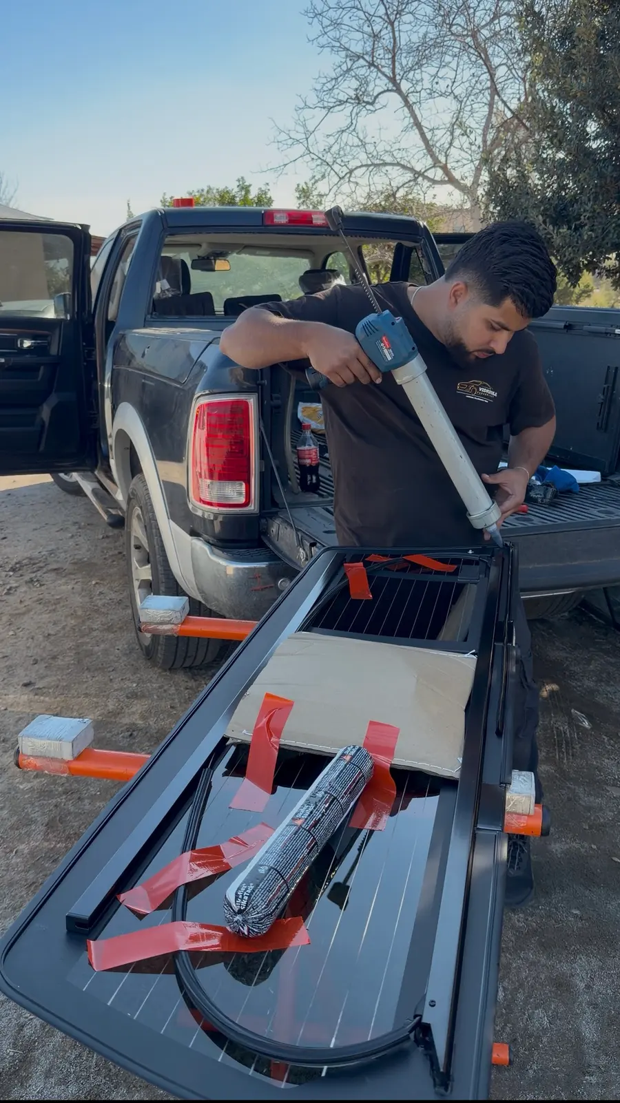 Equipo listo para el trabajo